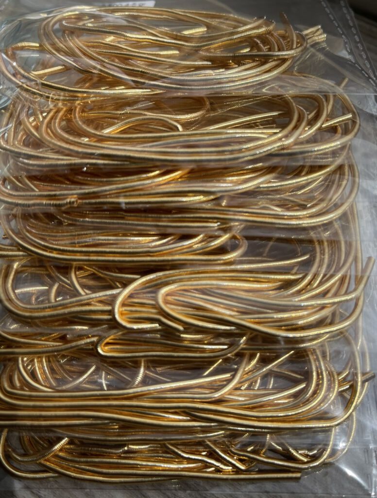 French Wire Gold Md - Extra Heavy (1.8mm) x 4,5 grs
