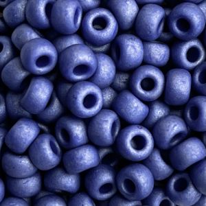 Rocalla Miyuki #6  Matte Opaque Metallic Cobalt