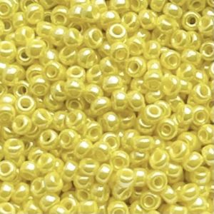 Rocalla Miyuki #11 Opaque Yellow Luster
