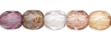 FirePolish 4mm Luster Mix 50 bds/str