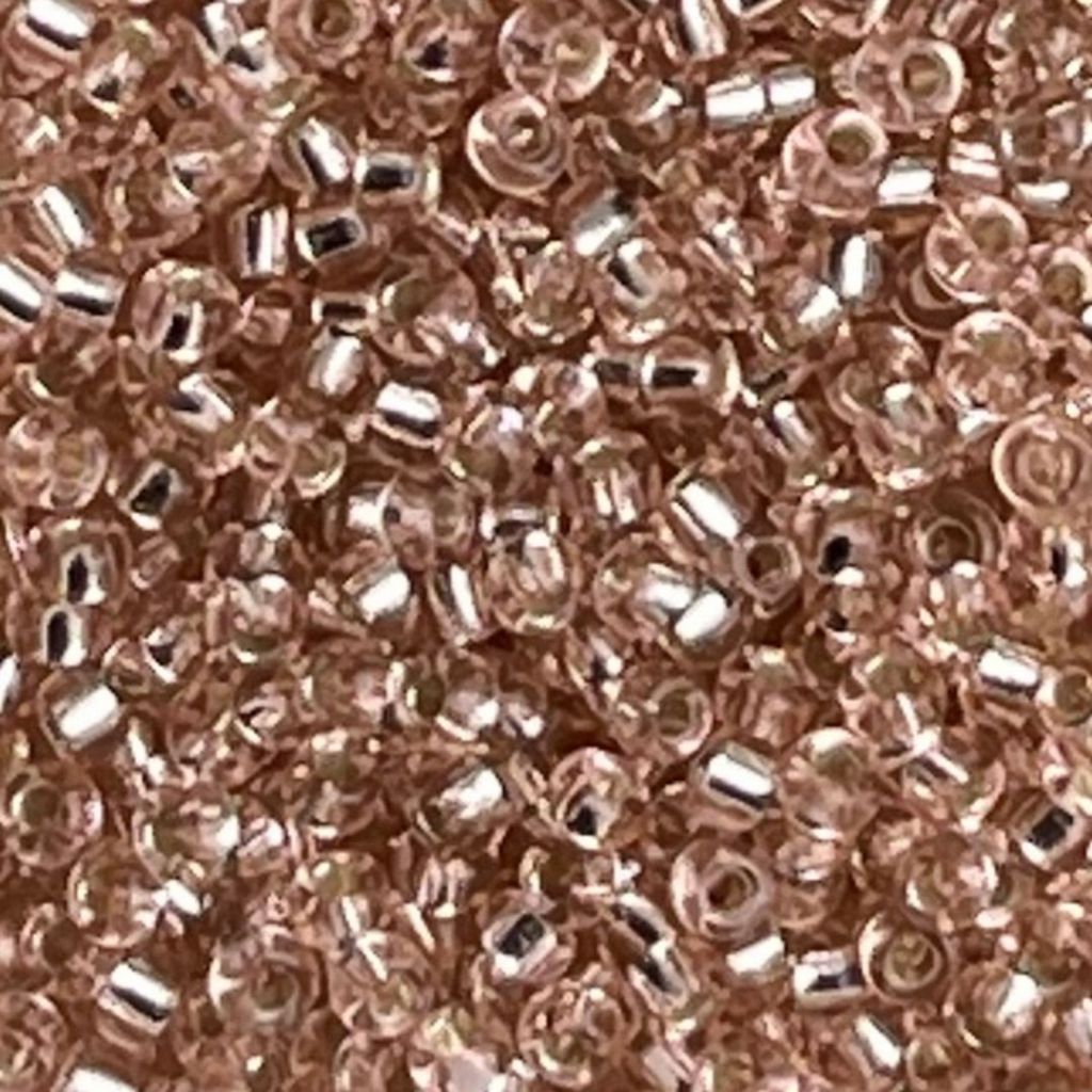 Rocalla Miyuki #11 SilverLined Pale Rose