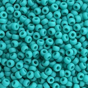 Rocalla Miyuki #11 Matte Opaque Turquoise