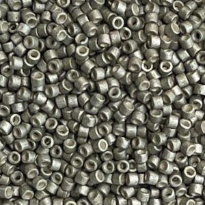 Delica Bead Galvanized Matte Aloe