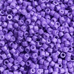 Delica Bead Dyed Opaque Red/Violet