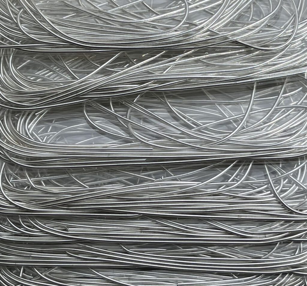 French Wire Silver Color Fine (.7mm) x 4,5 grs