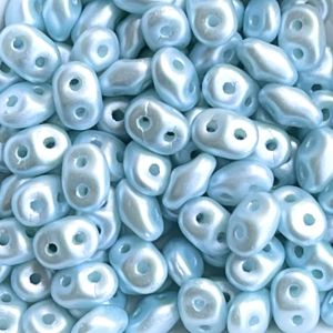 SuperDuo 2x5mm Pastel Lt Azore