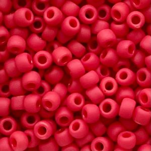 Round #8 Opaque-Frosted Cherry