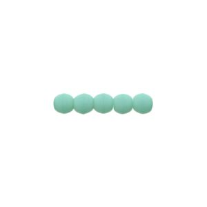 Round Beads 2mm Matte Turquoise 100bds/str