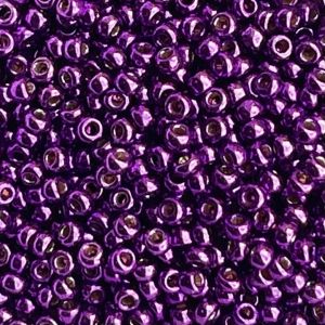Rocalla Miyuki #11 Duracoat Galvanized Purple Orchid