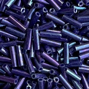 Bugle #2 (6mm) Violet Gold Luster