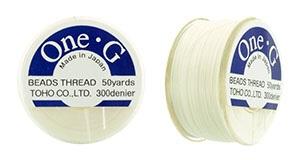 One-G Thread 50 Yard Spool White
