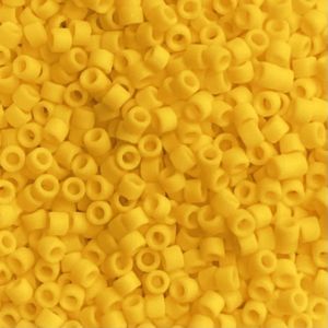 Delica Bead Matte Opaque Canary