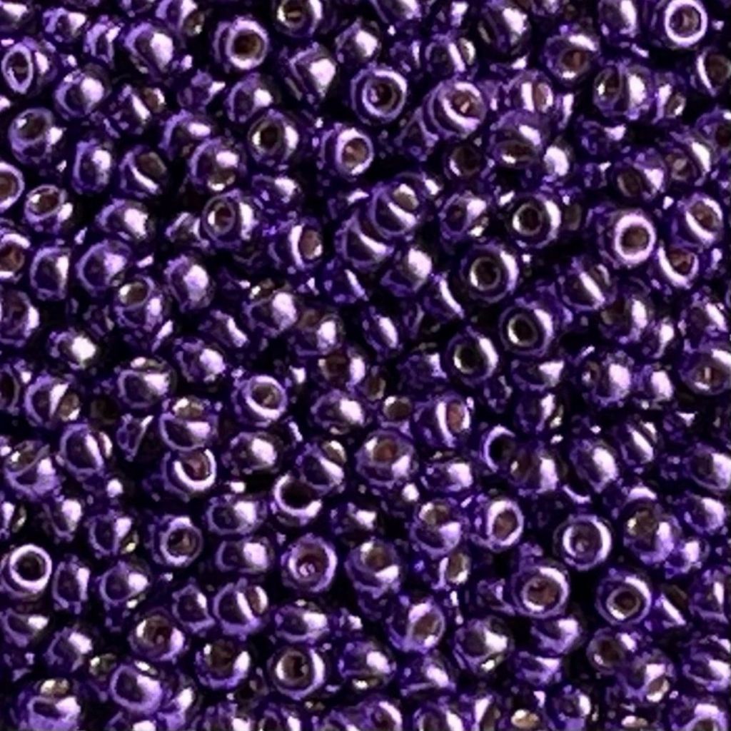 Rocalla Miyuki #11 Duracoat Galvanized Dk Lilac