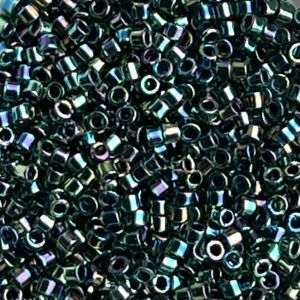 Delica Bead Teal Iris Luster