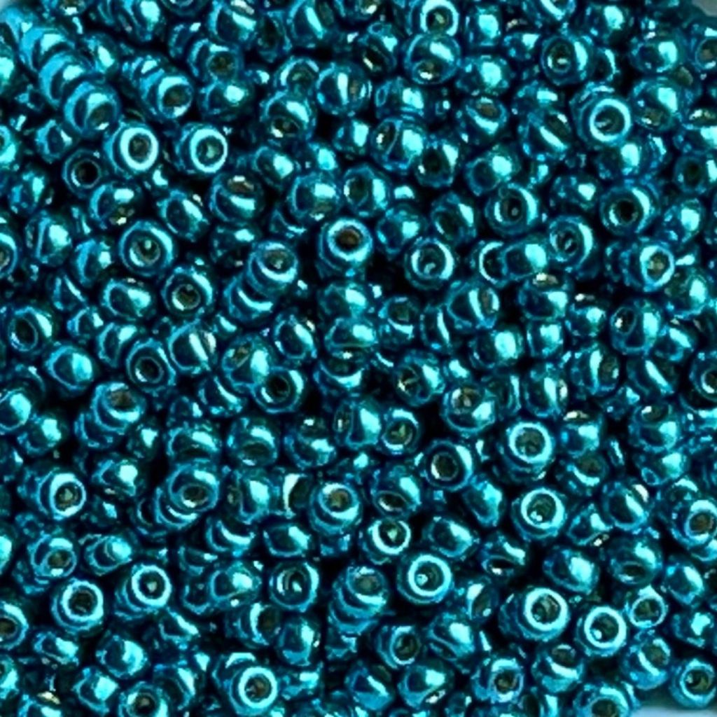 Rocalla Miyuki #11 Duracoat Galvanized Capri Blue
