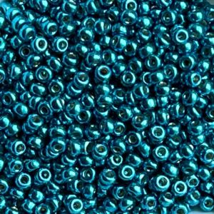 Rocalla Miyuki #11 Duracoat Galvanized Capri Blue