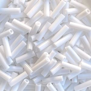 Bugle #2 (6mm) Opaque White