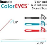 Agujas mostacilleras con ojo de color – Colored Eye Beading Ass
