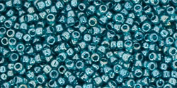 Round #15 Transparent-Lustered Teal