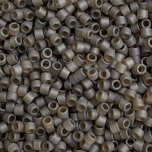 Delica Bead Matte Transparent Smoky Quartz