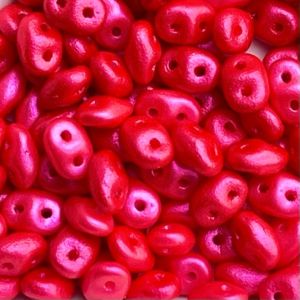 SuperDuo 2x5mm Tutti Frutti Watermelon x 10 grs