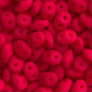 SuperDuo 2x5mm – Neon Cherry  x 10 grs