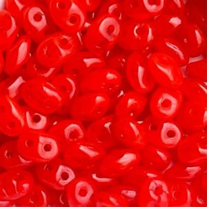 SuperDuo 2x5mm Opal Orange x 10 grs