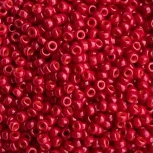 Rocalla #15 Opaque Dyed Red