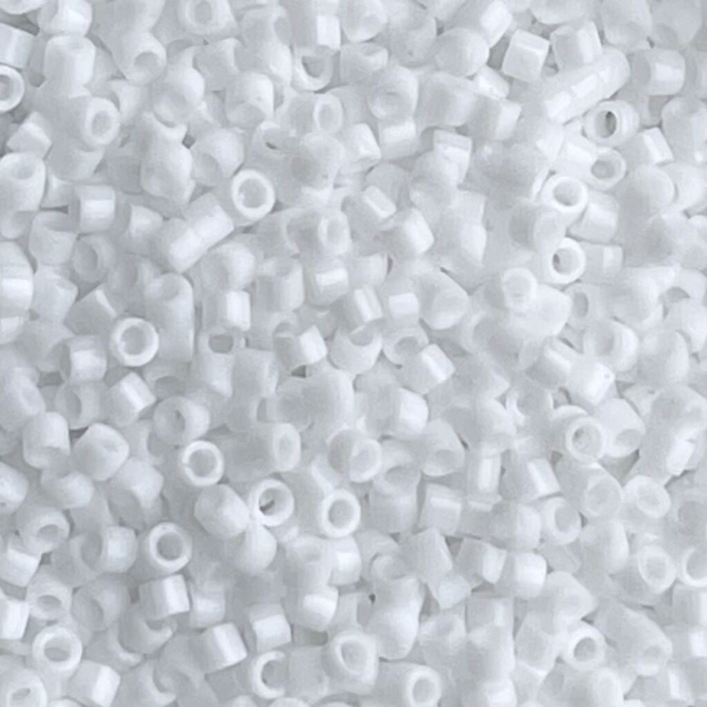Delica Bead Chalk White