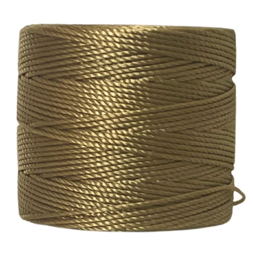 S-LON Tex210 Bead Cord Bronze - .55 X 77 YD aprox.