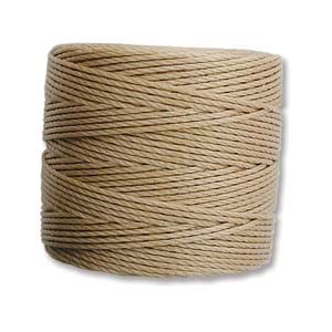 S-LON Tex210 Bead Cord Light Brown – ,55 X 77 YRD aprox.