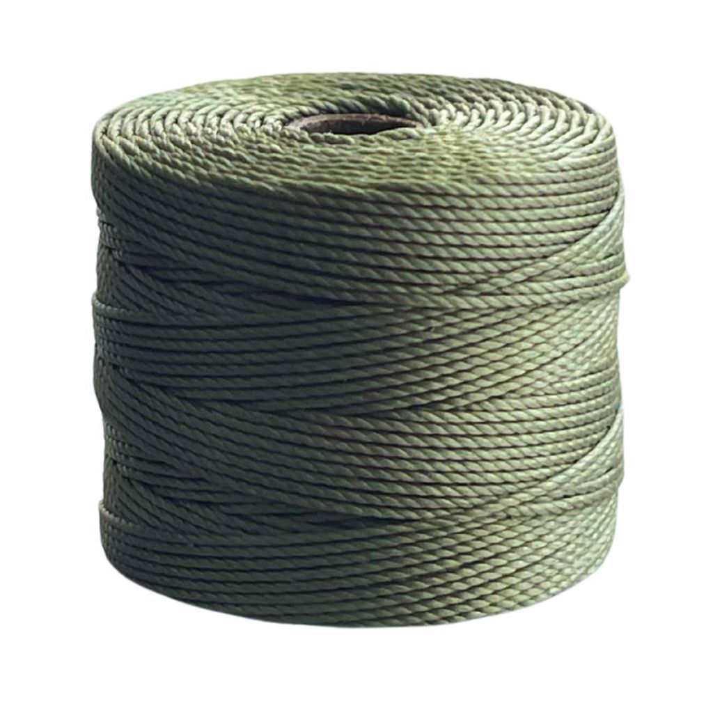 S-LON Tex210 Bead Cord Olive - ,55 X 77 YRD aprox.