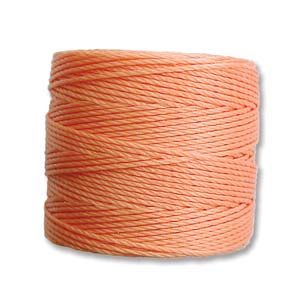 S-LON Tex 210 Bead Cord Pumpkin – ,55 x 77 Yrd aprox.