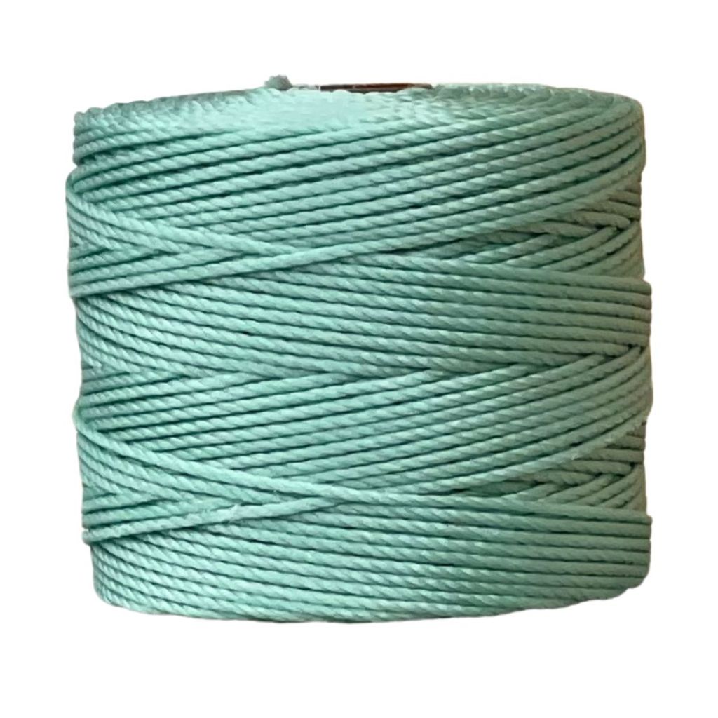S-LON Tex210 Bead Cord Turquoise - ,55 X 77YD aprox.