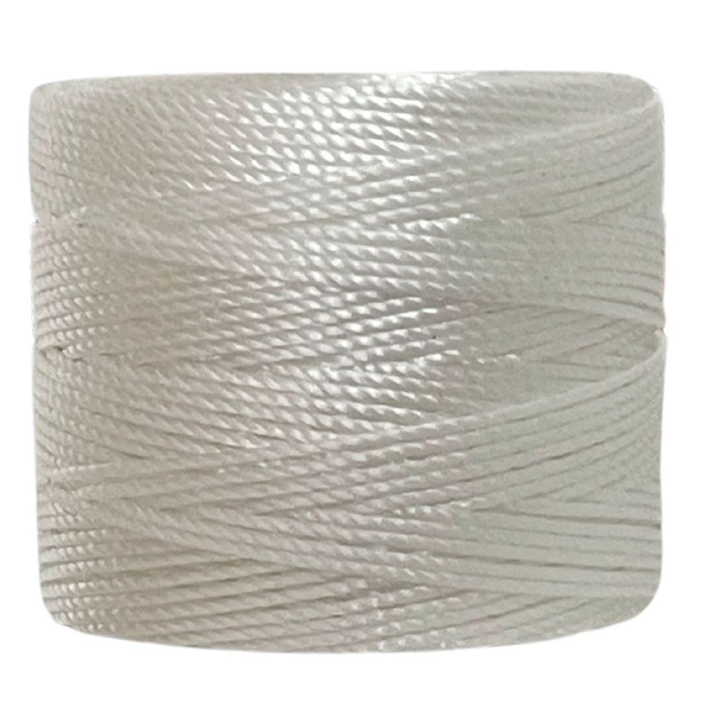 S-LON Tex210 Bead Cord White - ,55 X 77 YRD aprox.
