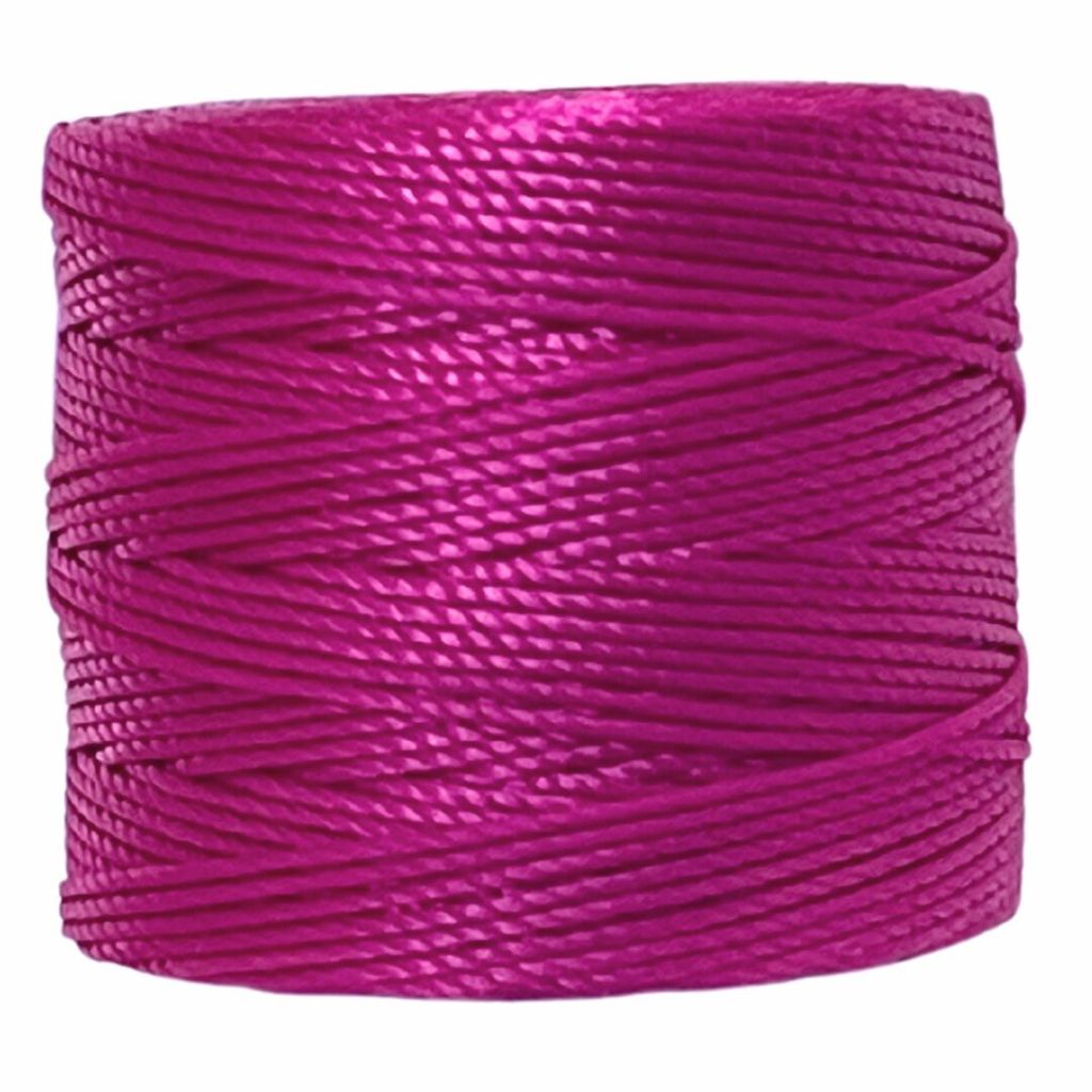 S-LON Tex210 Bead Cord Magenta - .55 X 77 YD aprox.