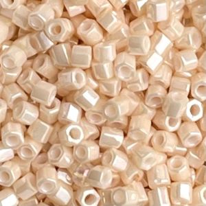 Toho Hexagon #8 Opaque Lustered Pale Navajo Lt Beige