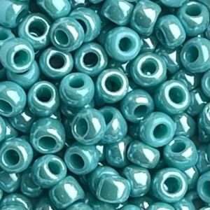Round #6 Opaque – Lustered Turquoise