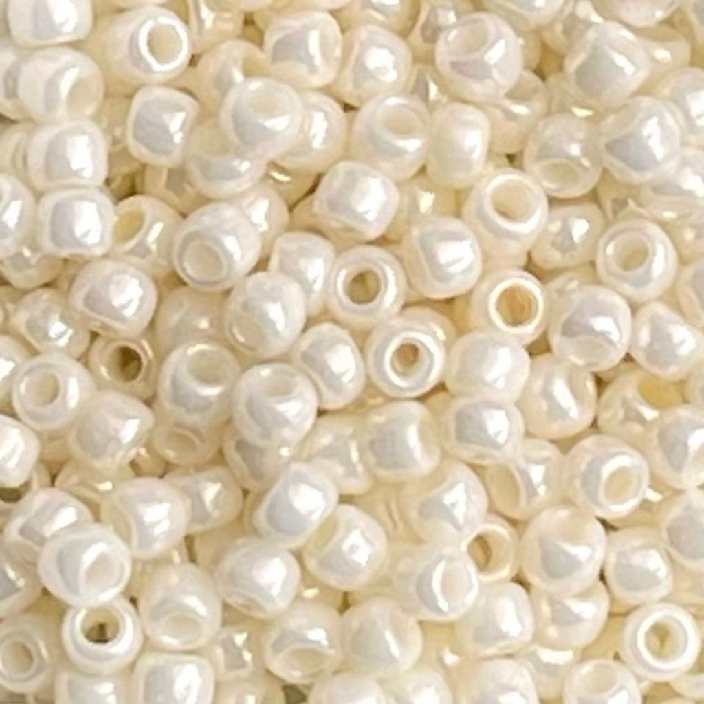 Round #8 Opaque Lustered Navajo White