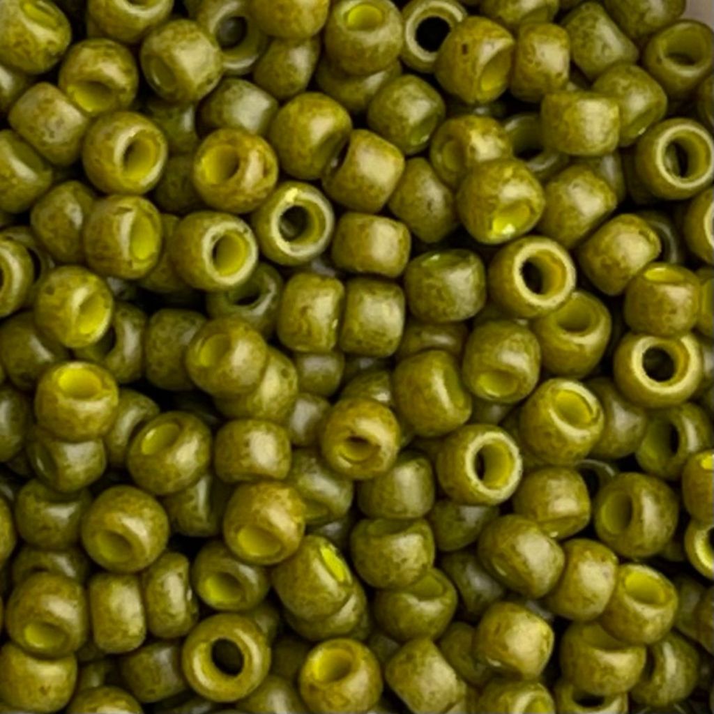 Round #8 Semi Glazed Olive