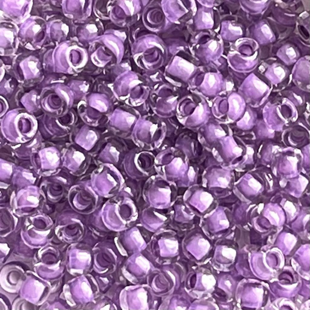 Round #8 Inside-Color Crystal/Wisteria-Lined