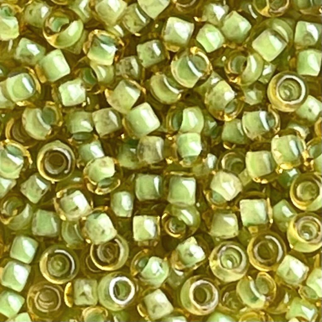 Round #8 Inside - Color Jonquil - Mint Julep Lined
