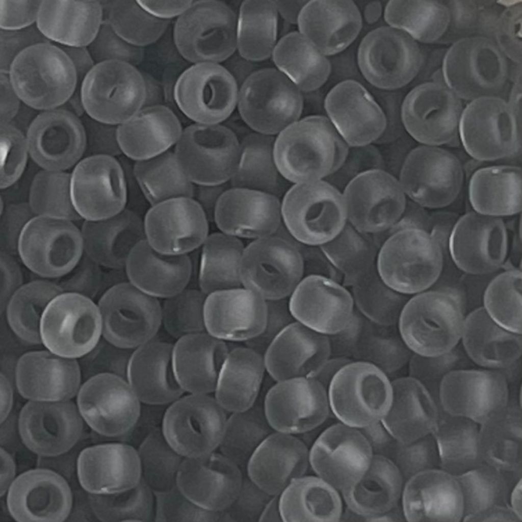 Round #8 Transparent Frosted Gray x 10 grs