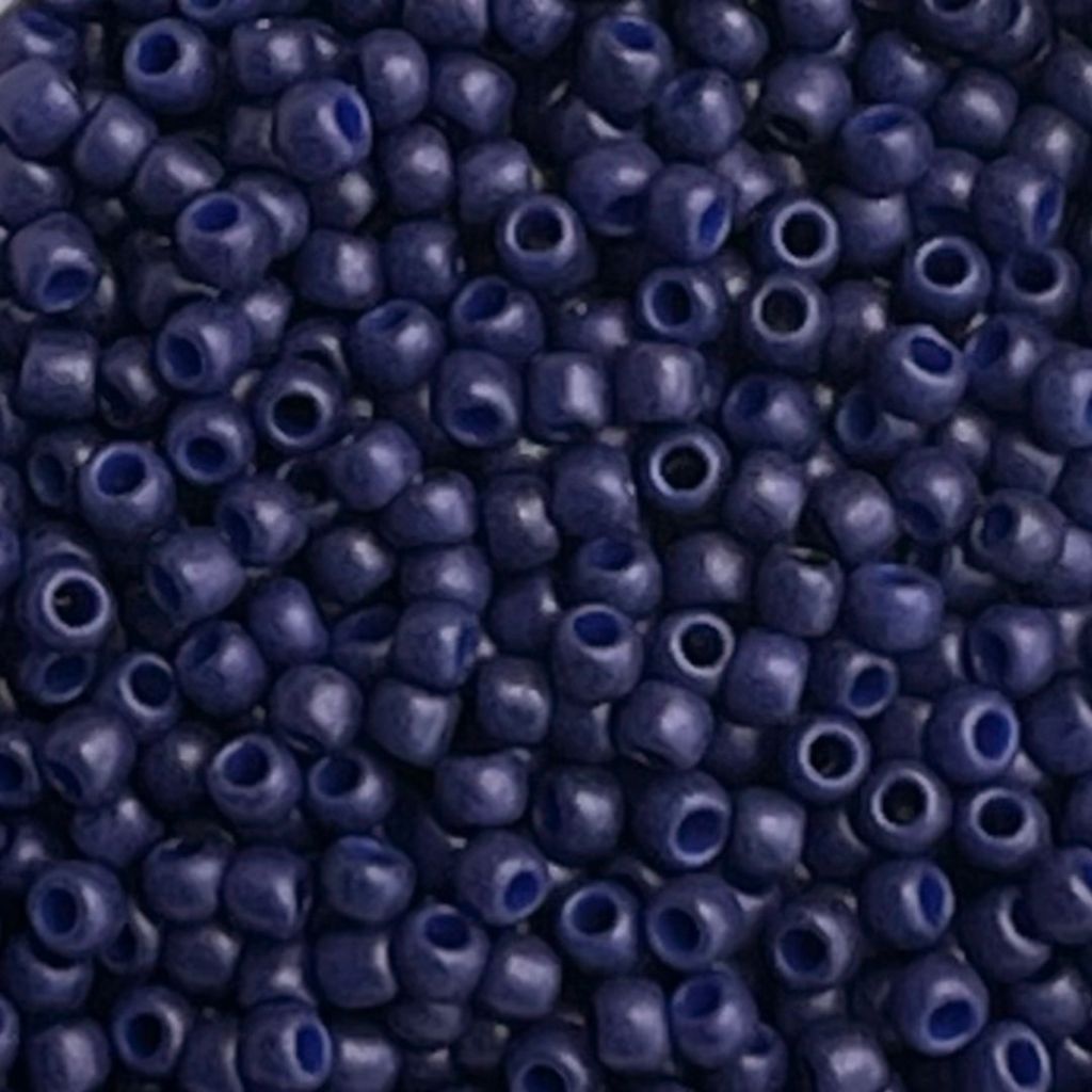 Round #11 Semi Glazed Navy Blue