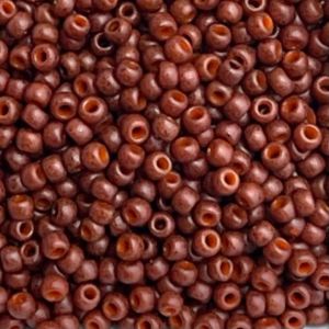 Round #11 Semi Glazed Burnt Orange