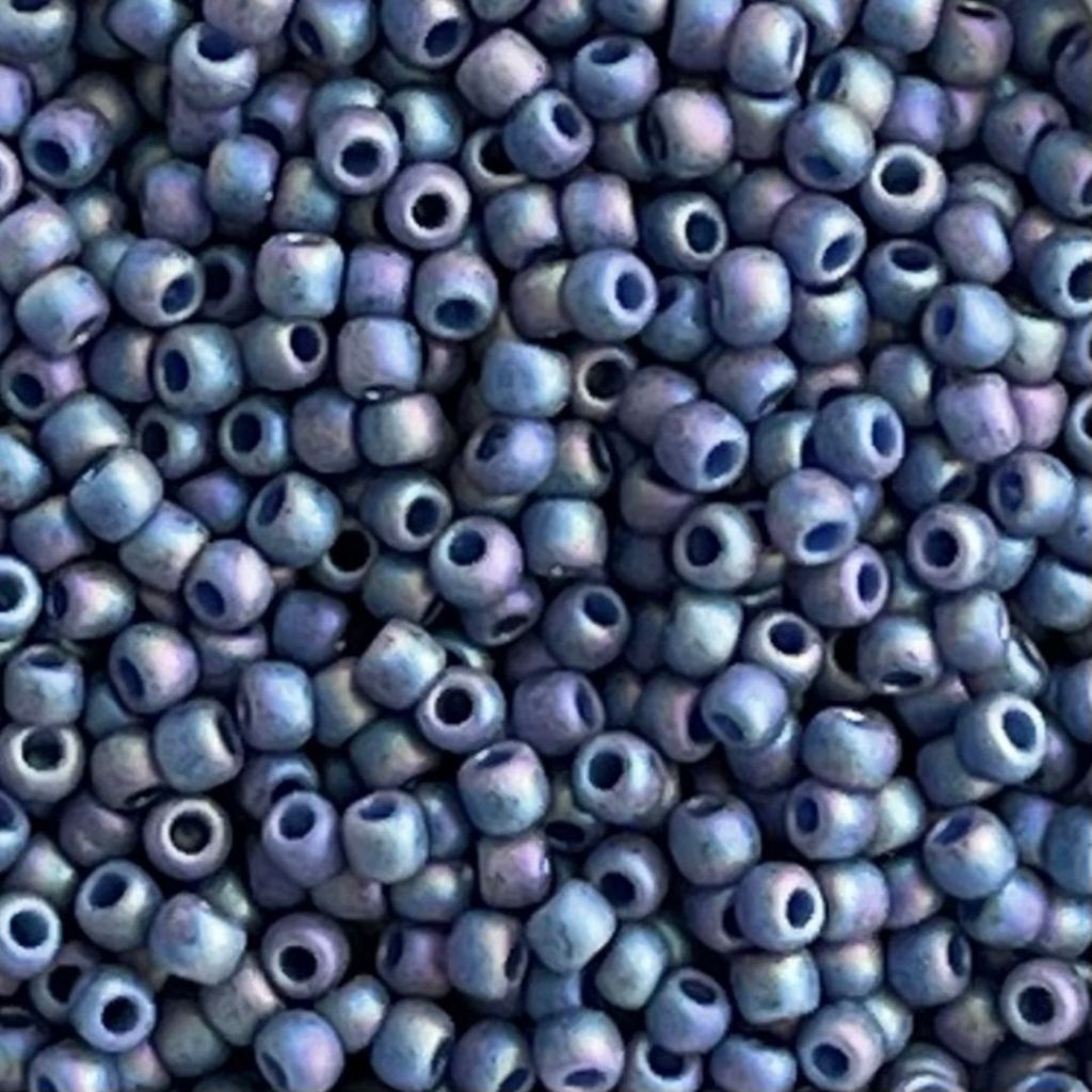 Round #11 Semi Glazed Rainbow - Soft Blue x 10 grs