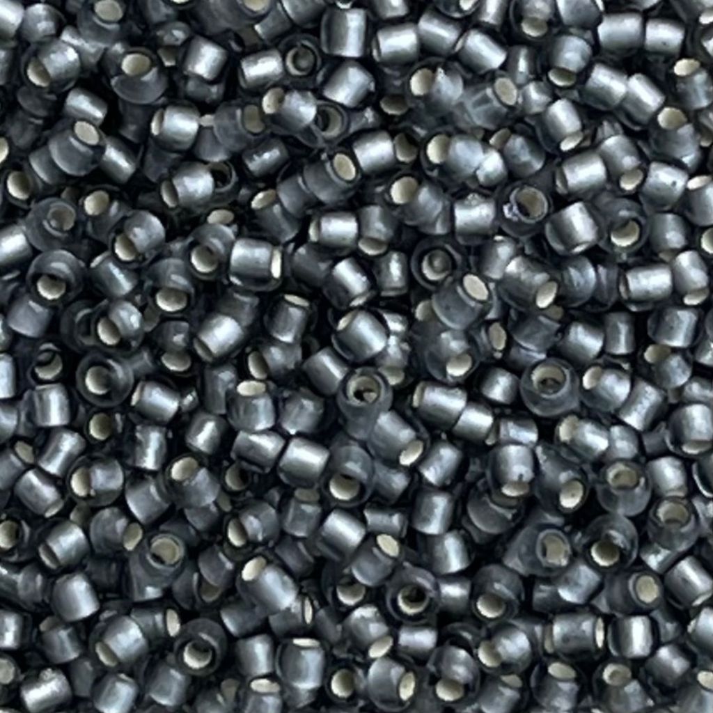 Round #11 Silver-Lined Frosted Gray