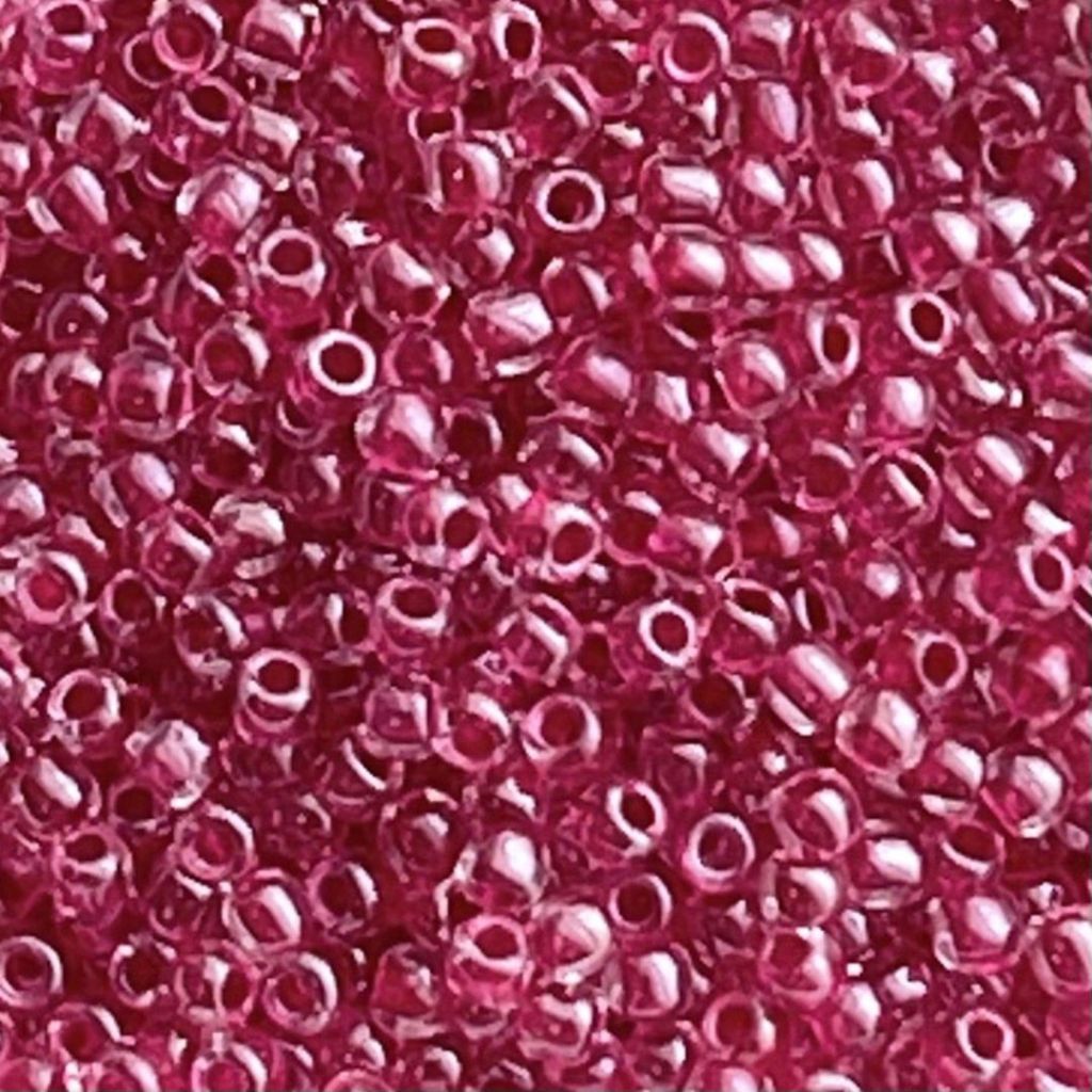 Round #11 Inside-Color Crystal Fuchsia-Lined