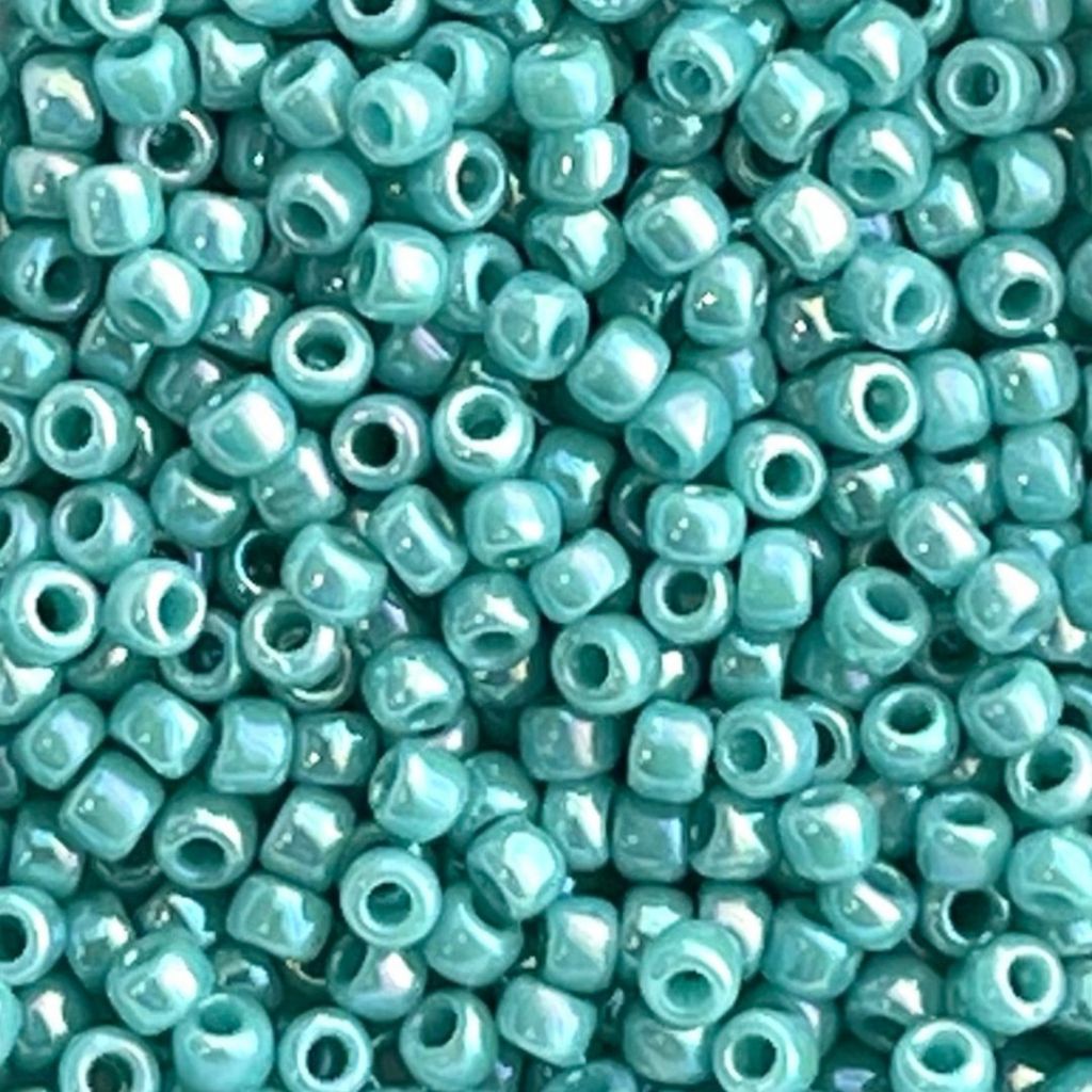 Round #11 Opaque-Rainbow Turquoise