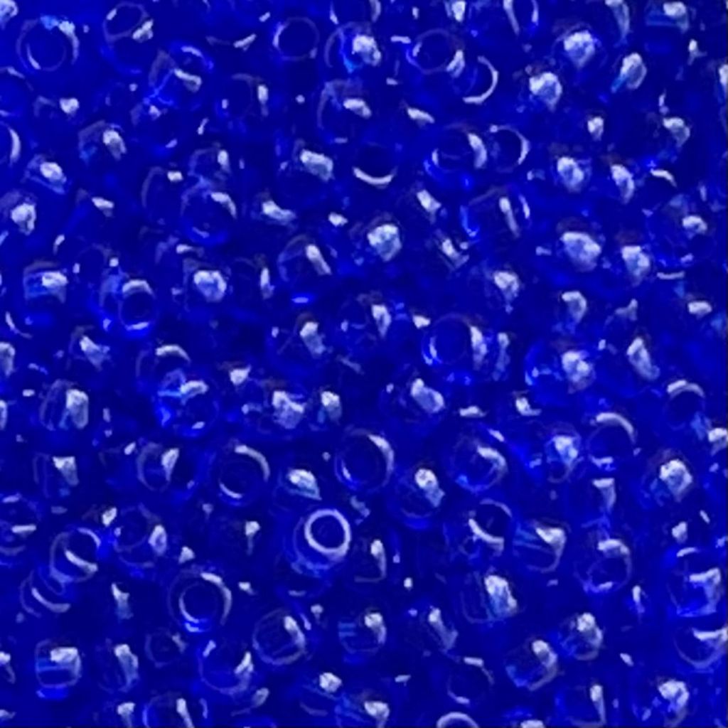 Round #11 Transparent Cobalt